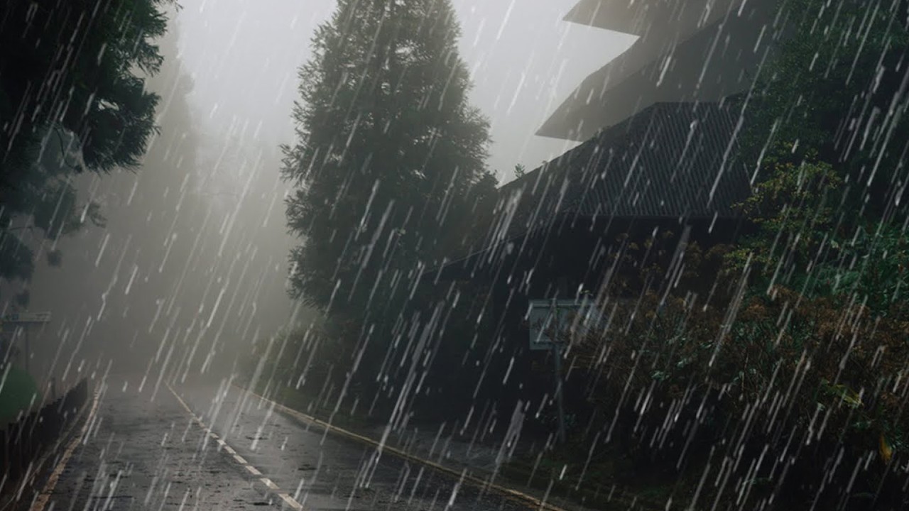 Rain Sounds For Sleeping - 99% Instantly Fall Asleep With Rain And Thunder Sound At Night, Study 333