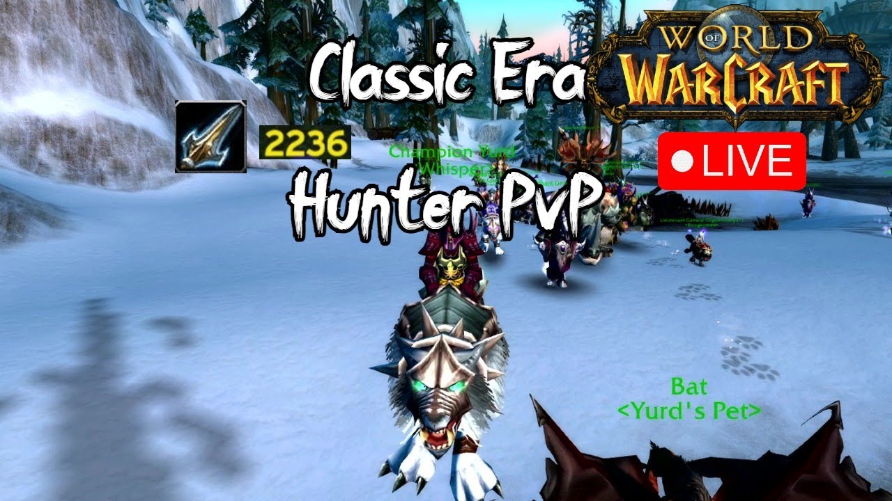 WoW Classic PvP - R10 Hunter Chill Grind AV