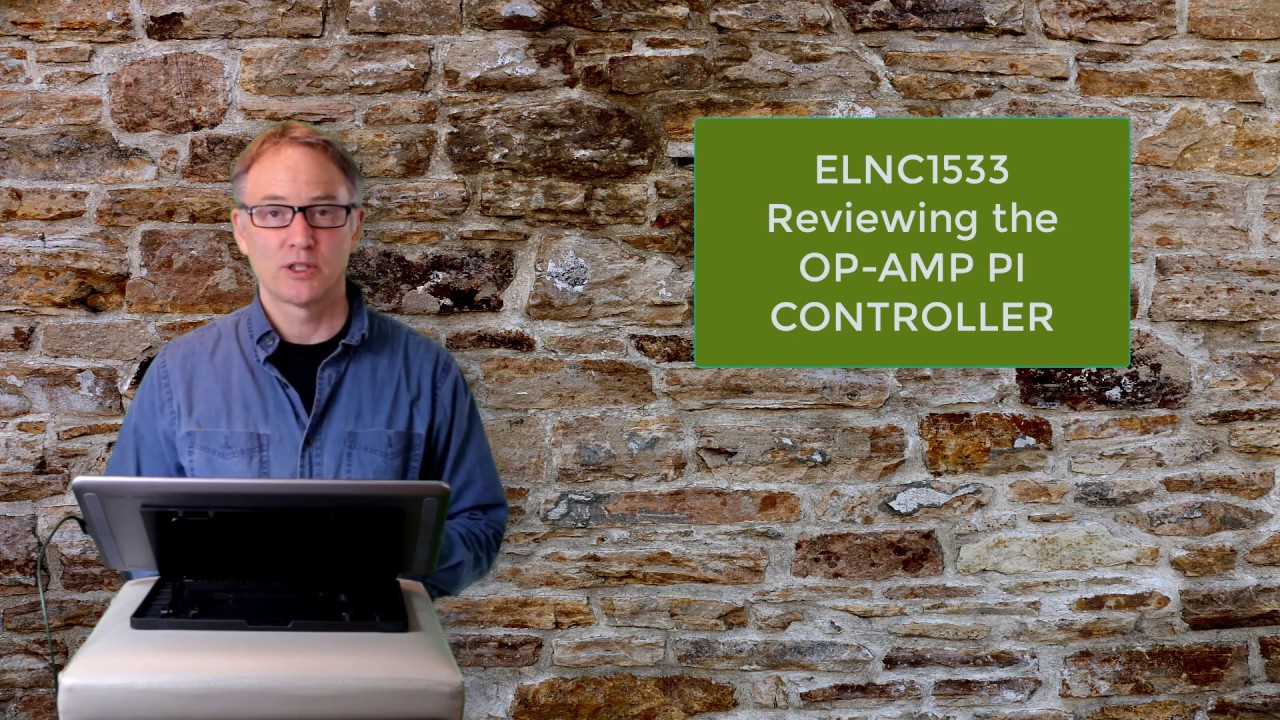 PID: Using an OP-AMP to implement a PI controller.
