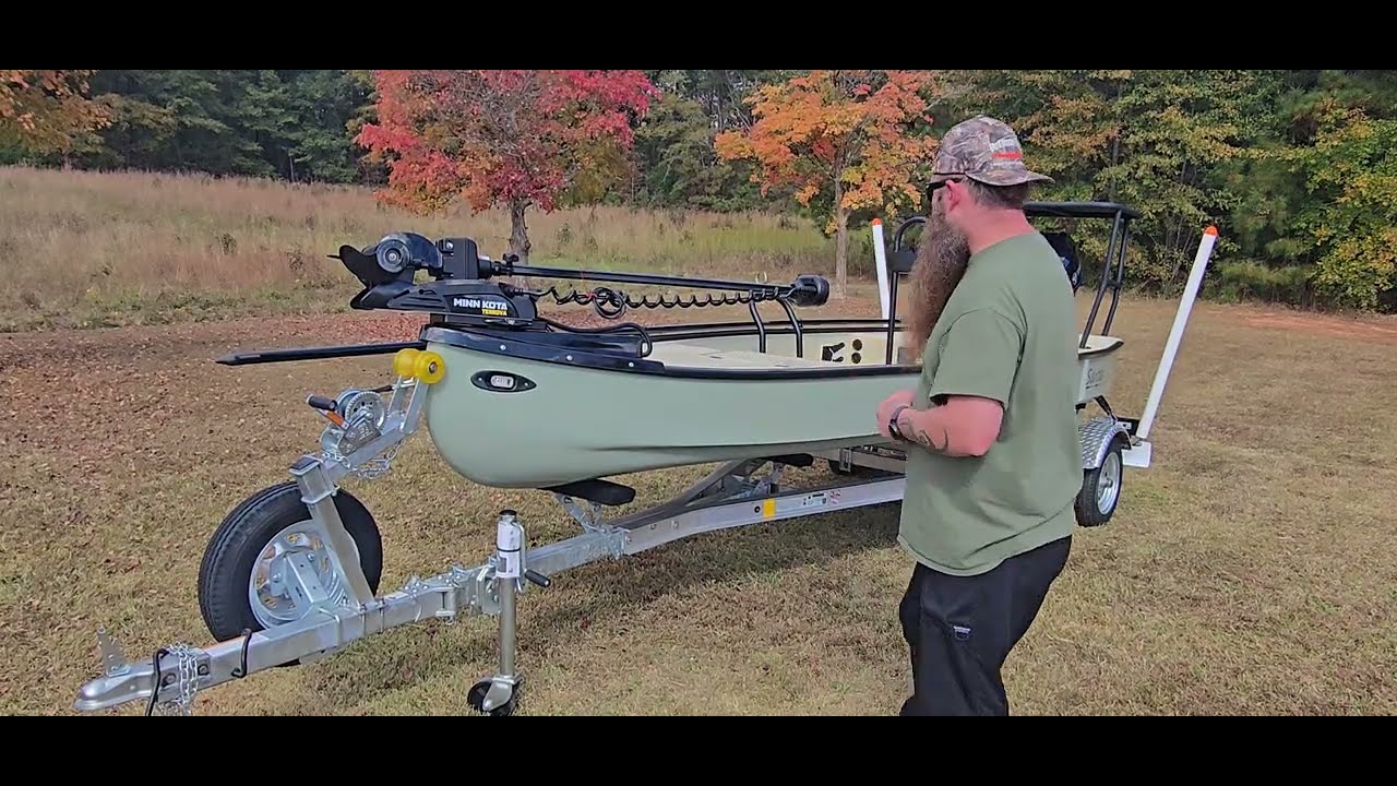 Santee 160 Tiller Steer with Rowing Frame by Big Frank's Outdoors