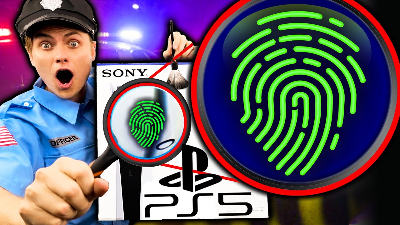I FOUND FINGERPRINTS ON MY STOLEN PS5!!