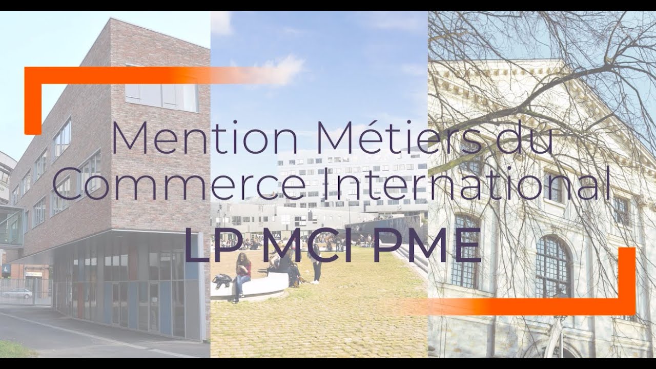 Licence professionnelle Métiers du Commerce International