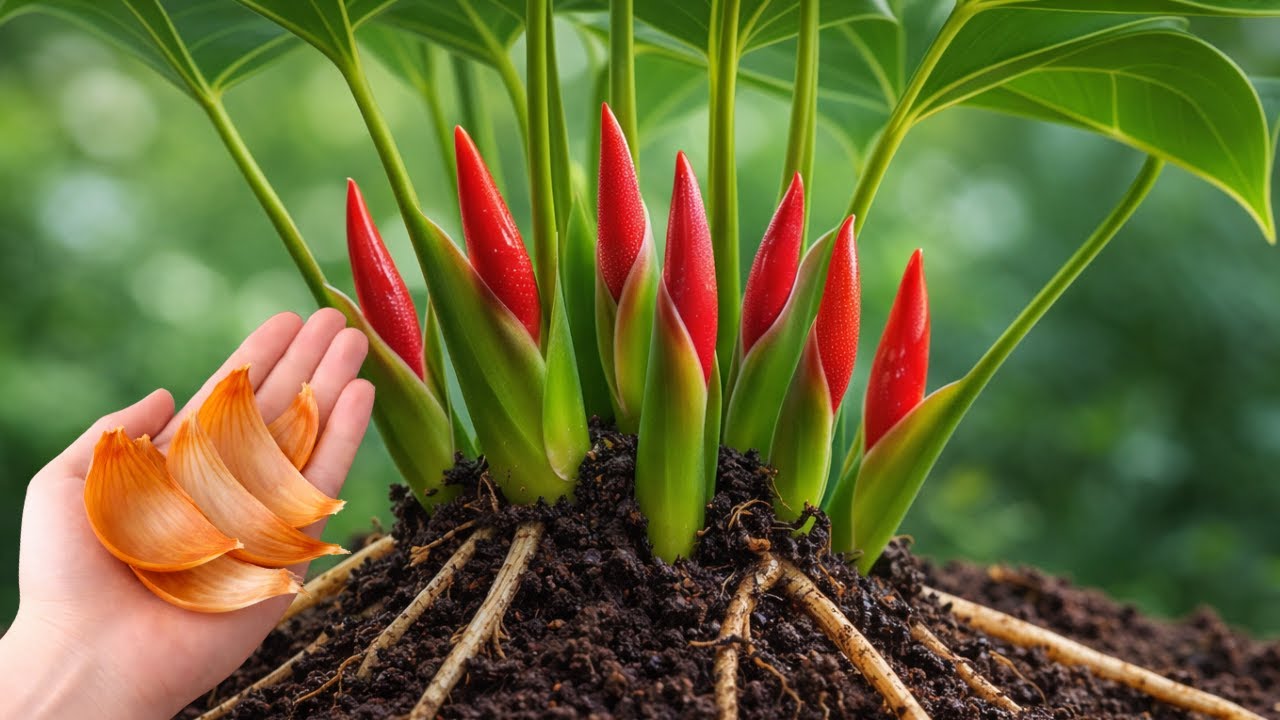 Don’t Throw This Away! Anthuriums Bloom All Year Naturally