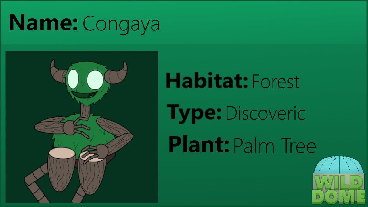 My Singing Monsters - Congaya (Wild Dome) (ANIMATED)