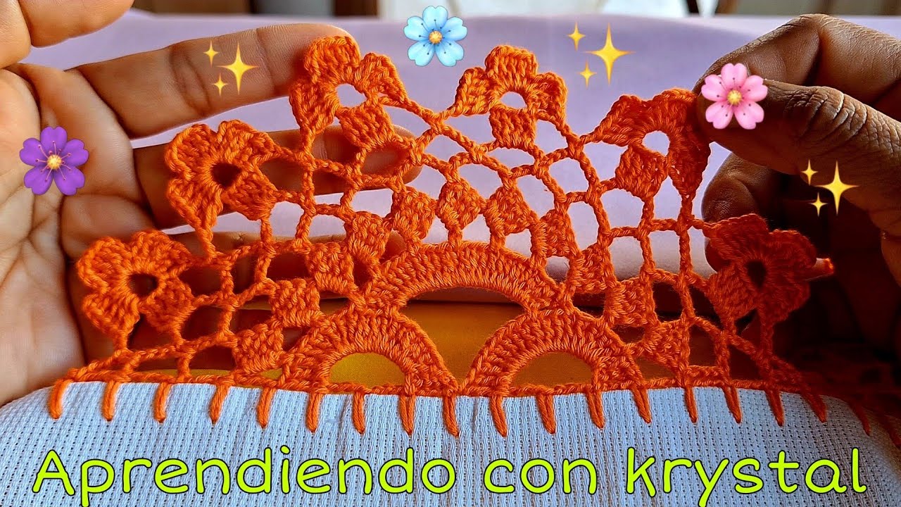 Es SUPER INCREÍBLE puntilla 322 queda preciosa 💖