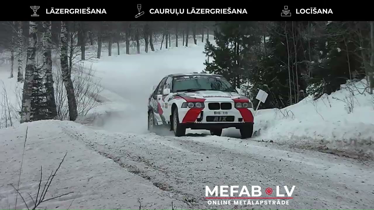 Rally Sarma 2026 K.Laipnieks/R.Trūps BMW E36 Highlights