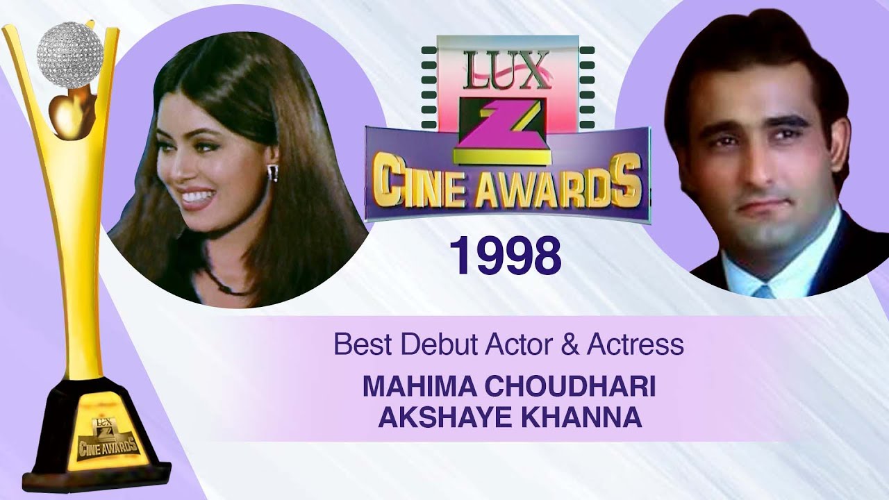 Lux Zee Cine Awards 1998 | Best Debut Female & Male - Mahima Chaudhry - Akshaye Khanna | #ZCA