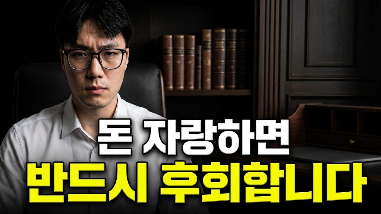 돈 자랑하면 생기는 일