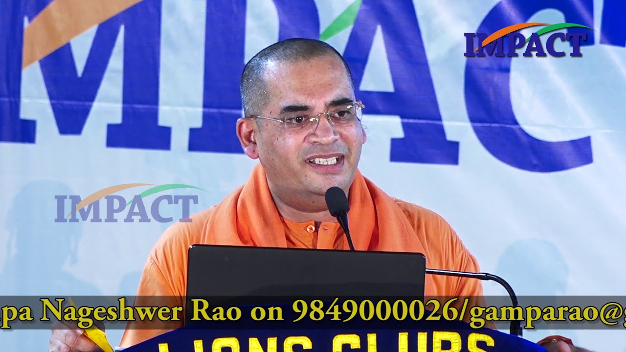 VIVIKANANDA CALL TO THE NATION | Swami Bodhamayanda || IMPACT HYD | 2019