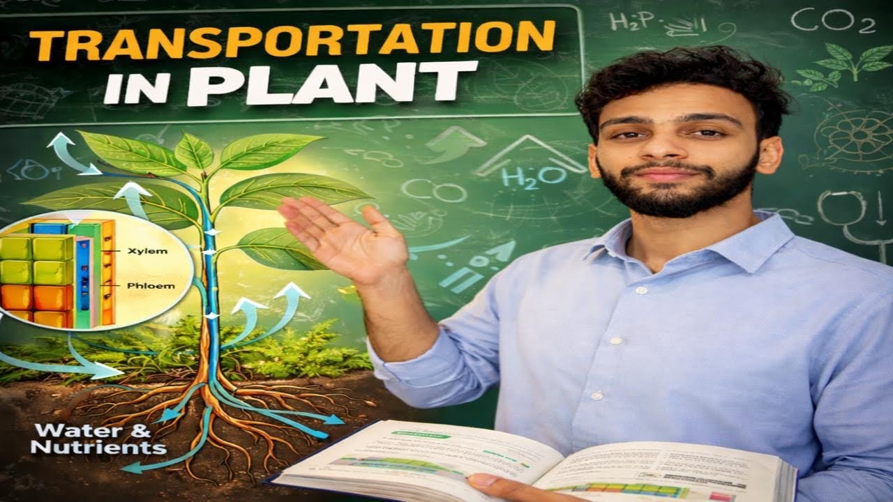 Integrated Science 2026 | Lesson 2 Transportation in Plant | 🔥🔥