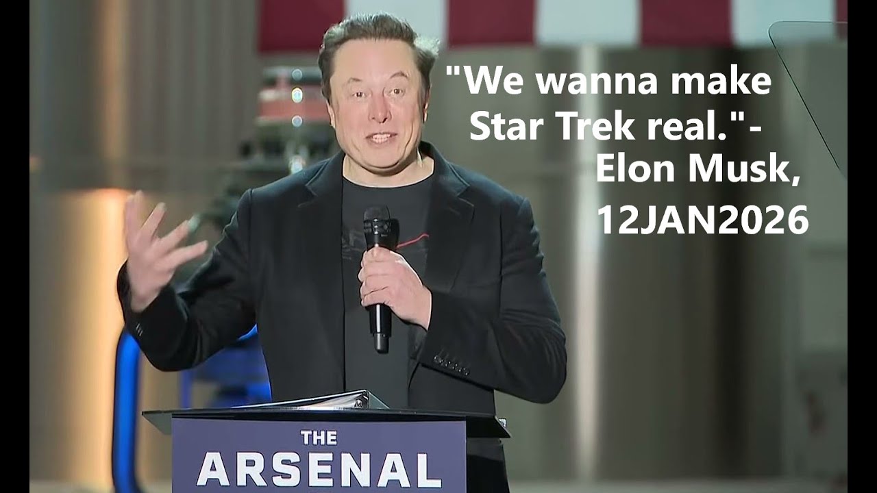 Musk reveals SpaceX is about Star Trek? Hegseth reveals its about space wars? Like! Sub! Comment!