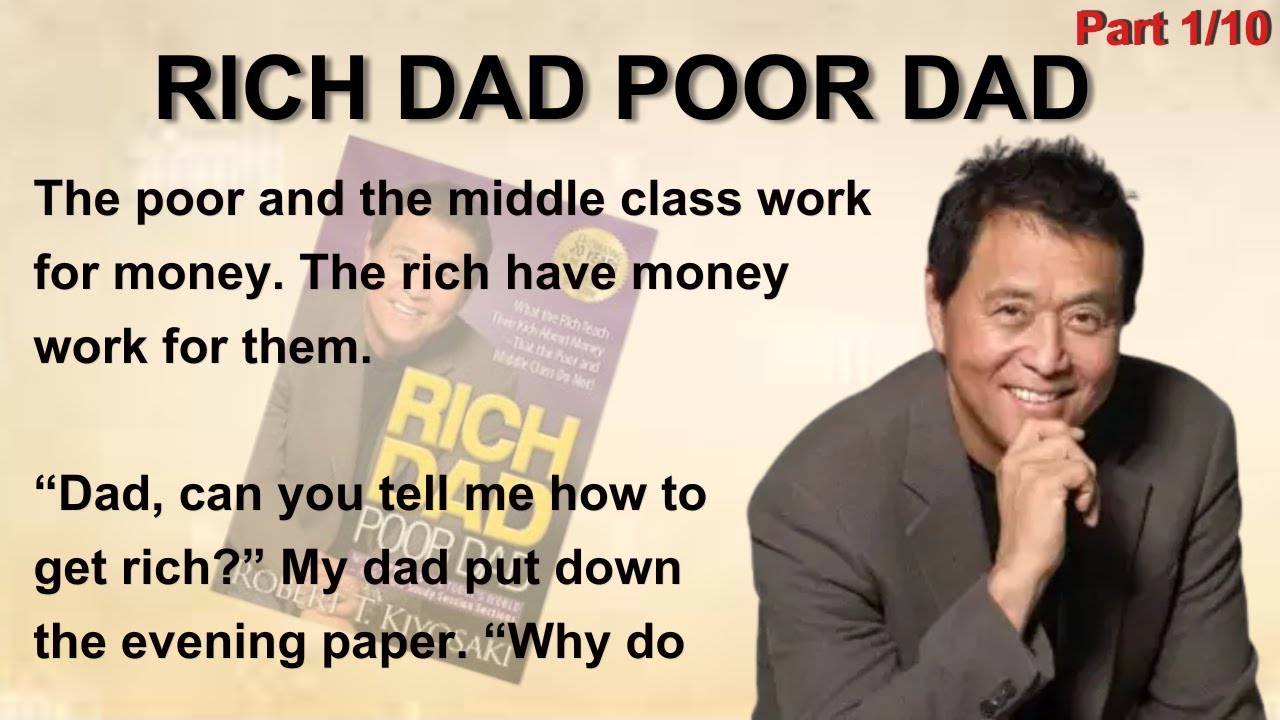 Rich Dad Poor Dad AudioBook part 1 | Rich dad poor dad with subtitles | English audioBook