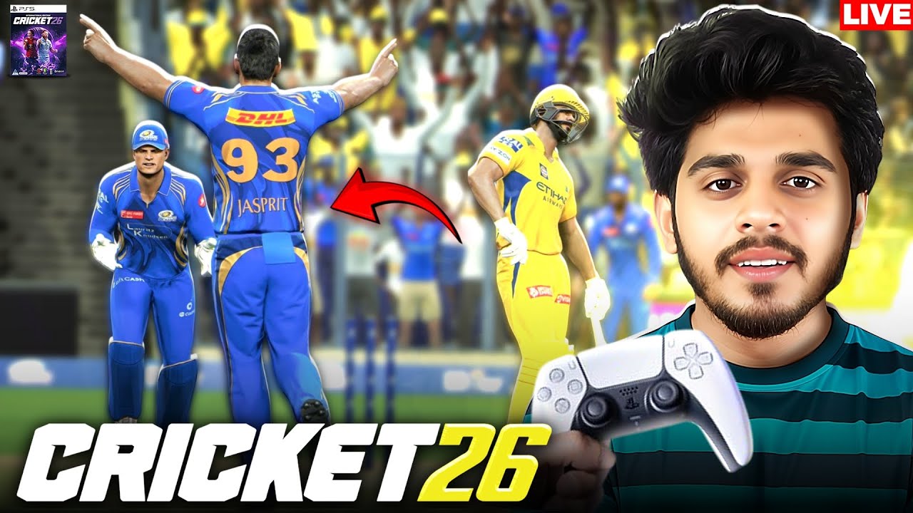 Cricket 26 First Live Stream Full IPL Match 🔥