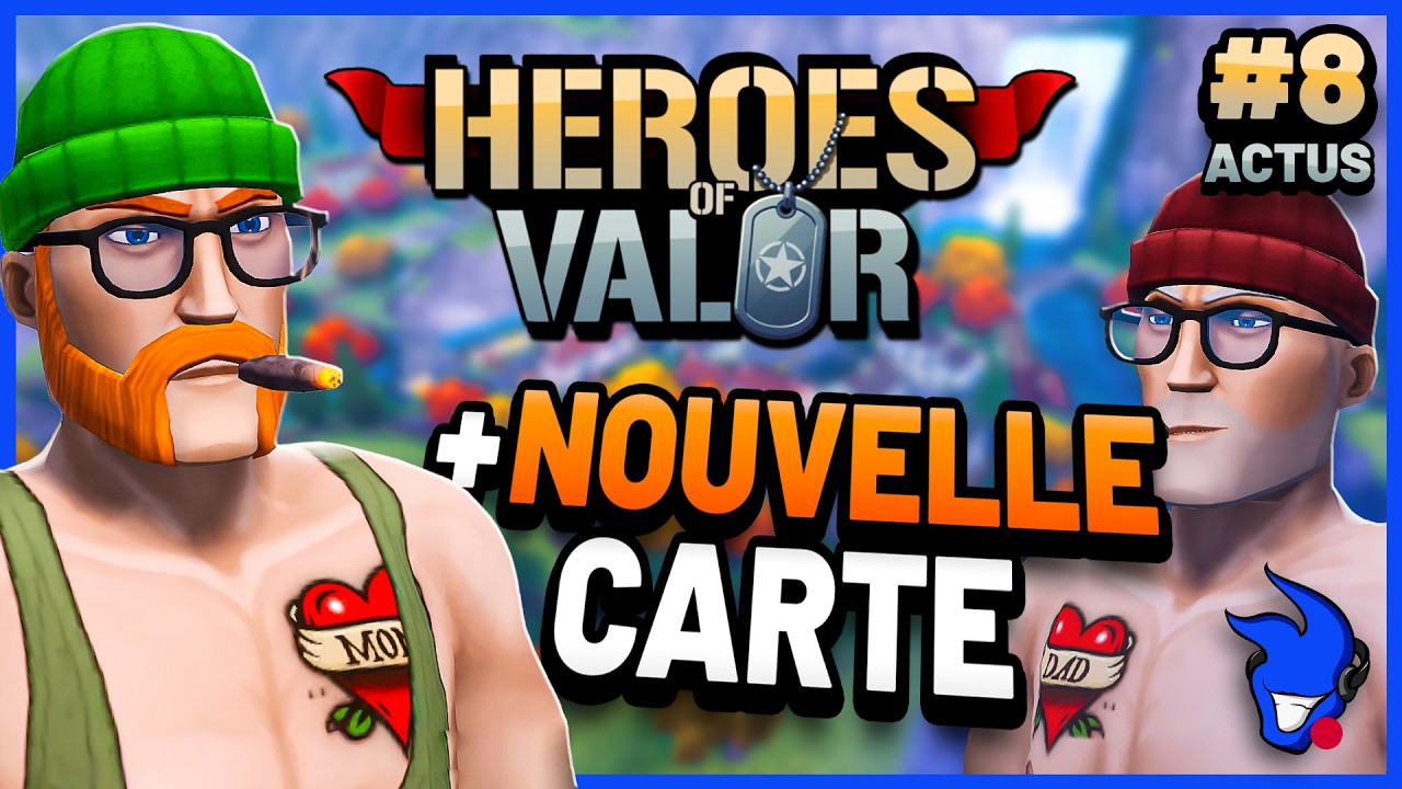 Heroes of Valor News #8 - NOUVELLE MAP + INDICE futur ! 🔥
