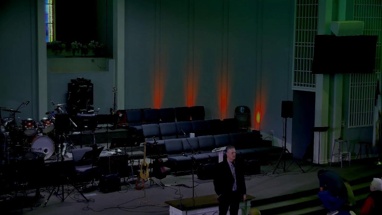 Sunday service.