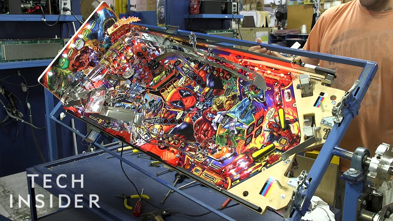 Inside One Of The Last Pinball Factories In The US