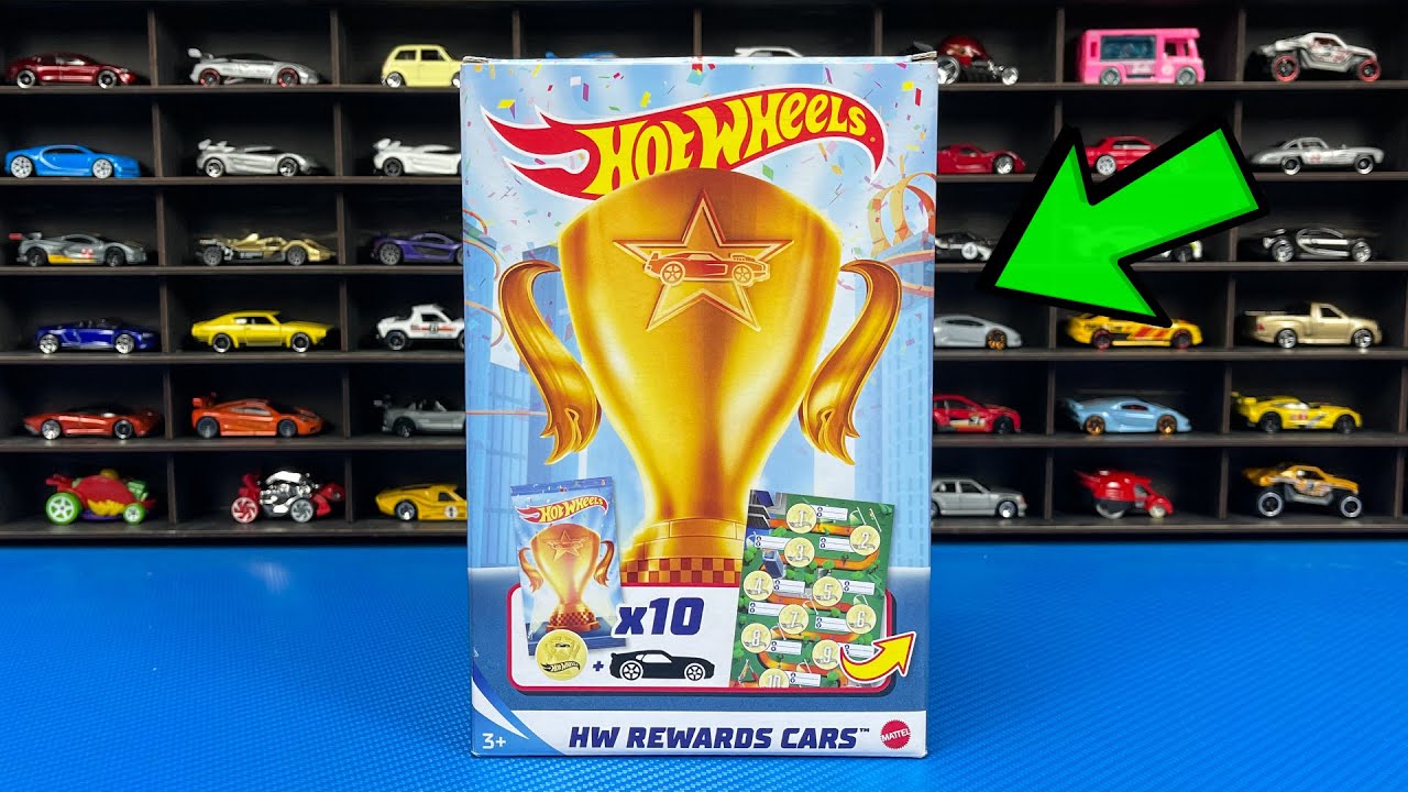 Hot Wheels Rewards Cars Mystery Box (4K)