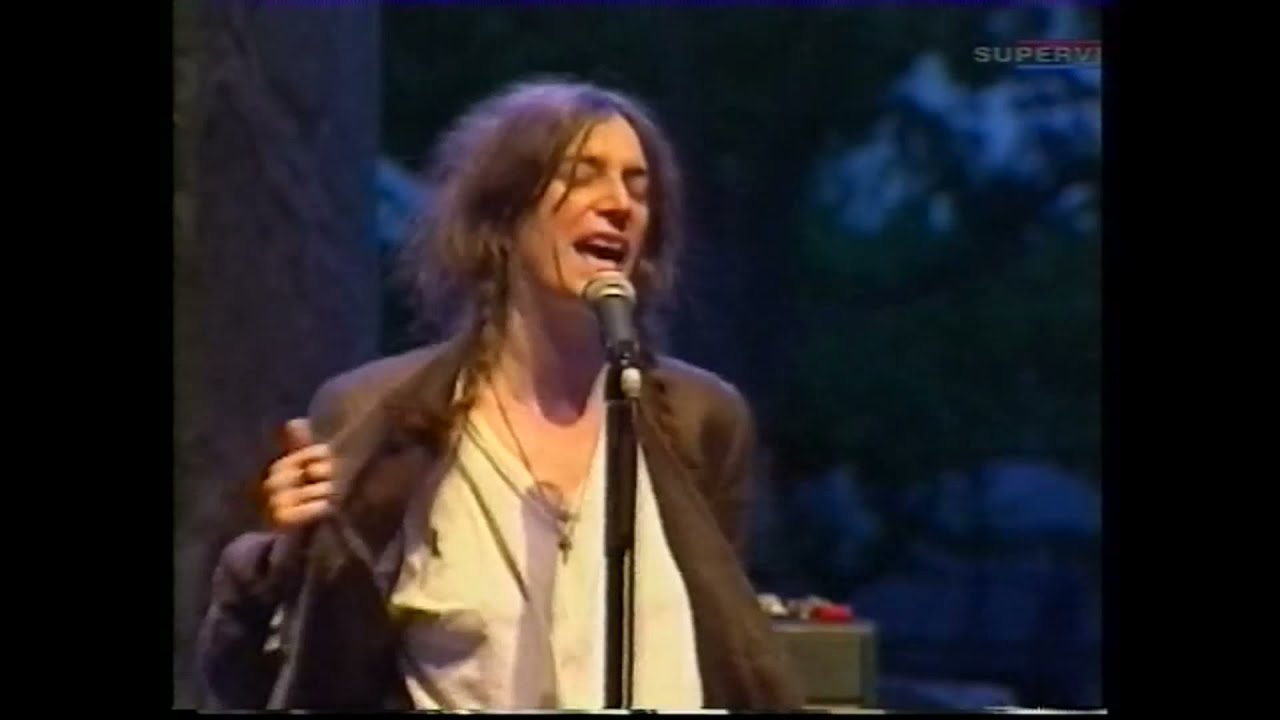 Patti Smith, In France 1996  Pt 1 of 2