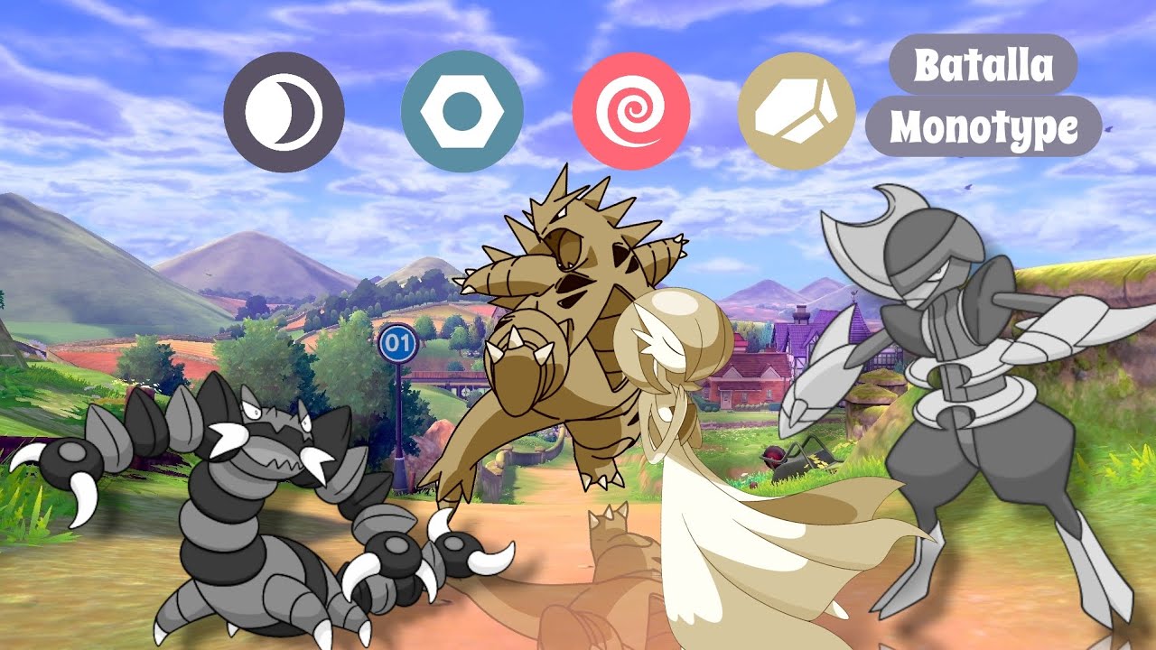 Batalla Monotype: Siniestro vs Roca: Psiquico vs Acero: Tenemos variedad de tipos en la liga 