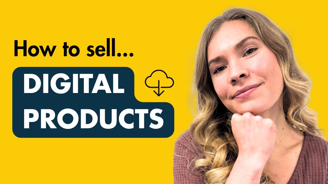 How to Sell Digital Products Online (Shopify, Etsy & Gumroad)