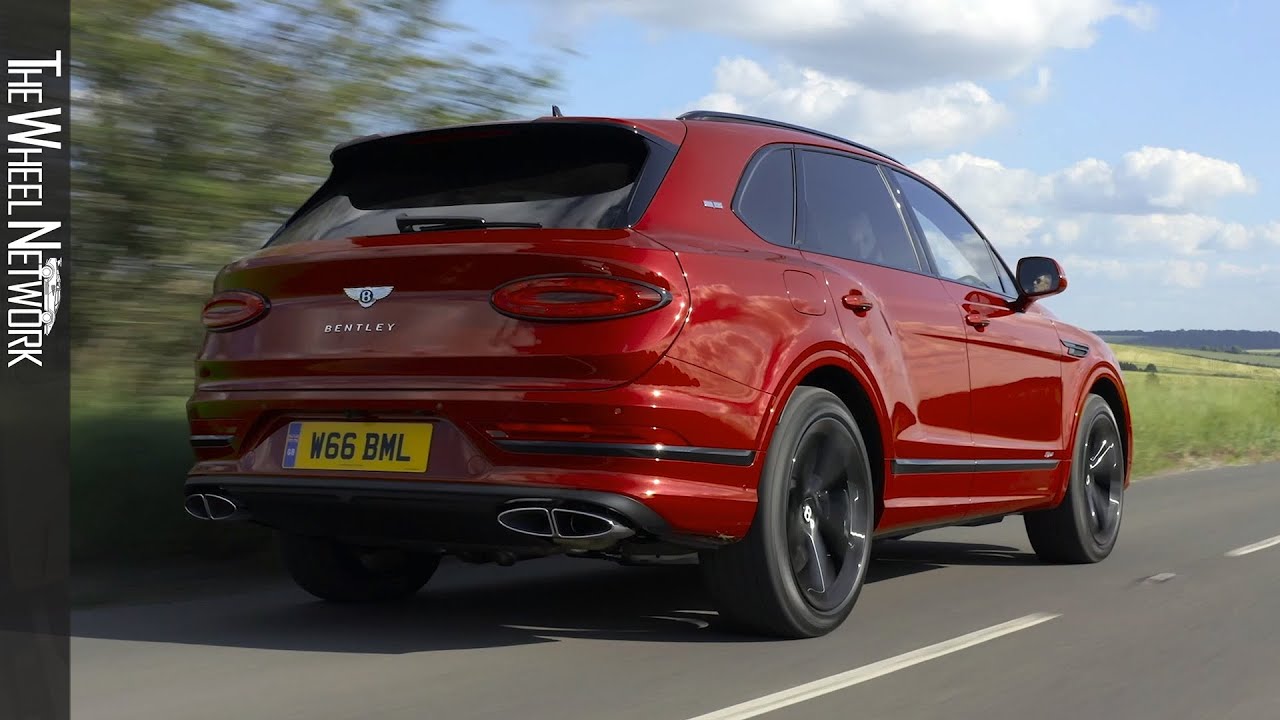 2021 Bentley Bentayga Hybrid | Dragon Red | Driving, Interior, Exterior