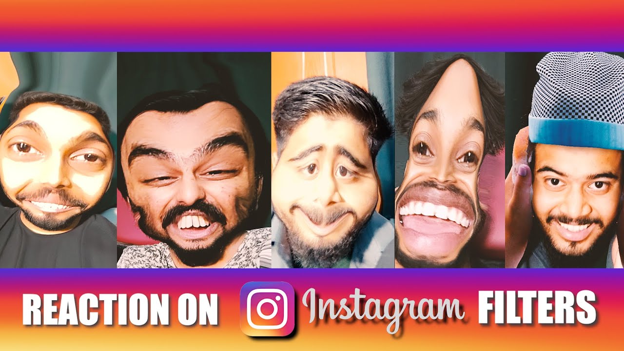 Reaction On Instagram Funny Filters | Mishkat khan (The Fun Fin) | Comedy | Funny Faces | Roasting