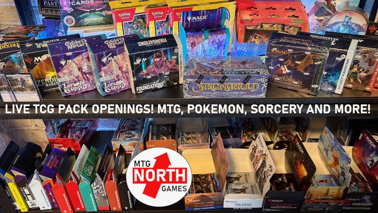 LIVE Pack Openings! Lorwyn, Foundations, Final Fantasy, NEW Pokemon and more! In-Chat Pricing!