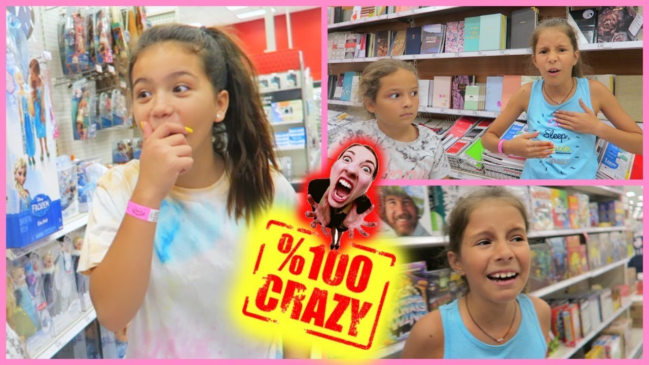 100 % CRAZY IN TARGET  