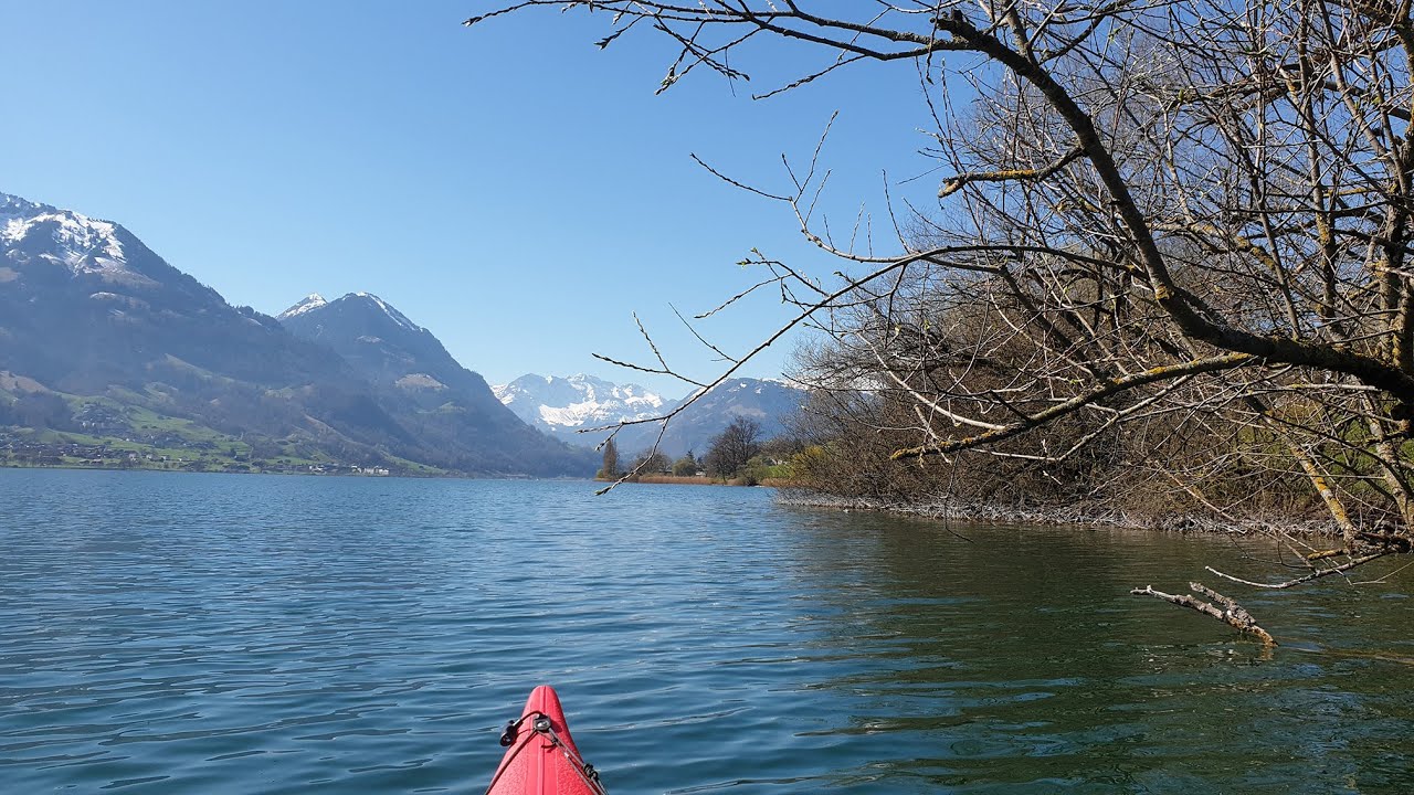 Sarnersee Umrundung mit dem Kajak