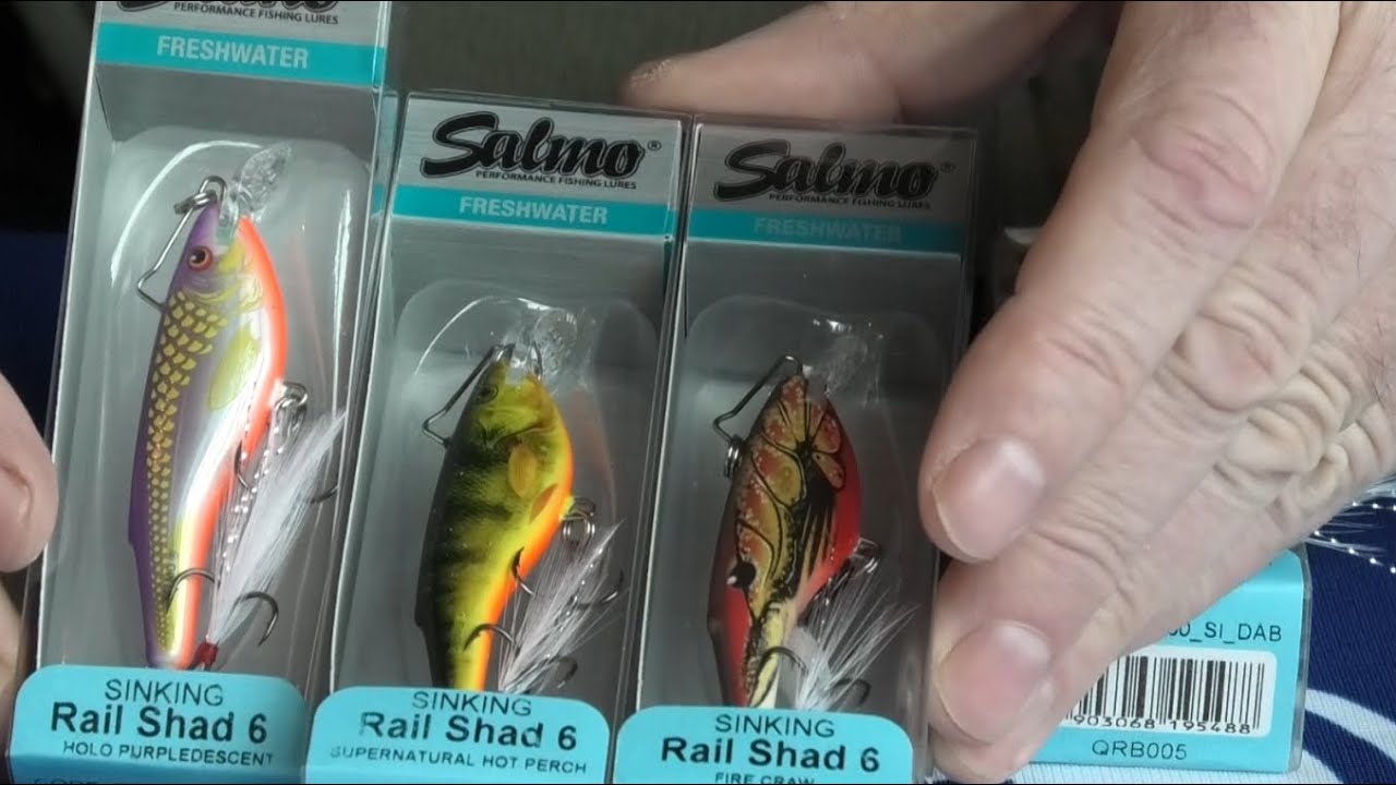 Salmo Rail Shad - интересная цацка! Получил посылку с новинками от Salmo