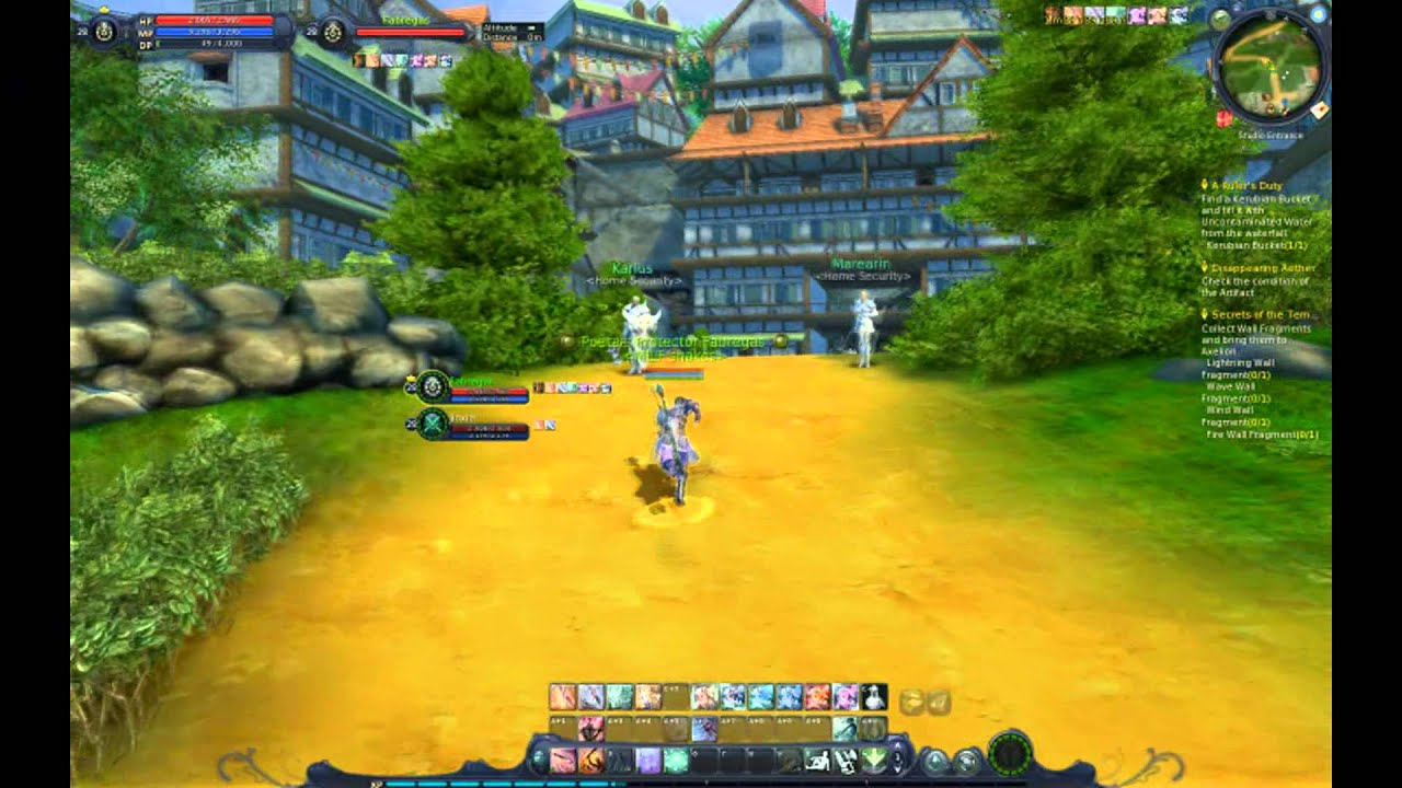 Aion Gameplay - Purchasing a house in AION
