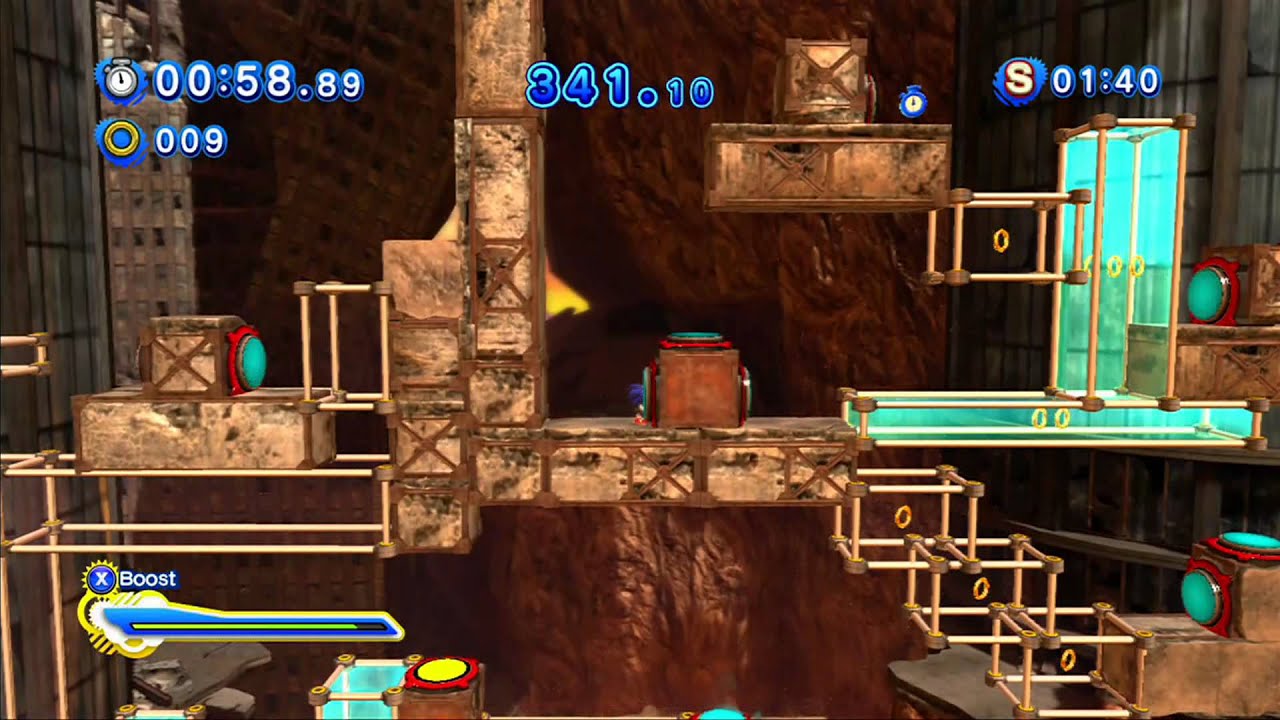 Sonic Generations: Crisis City (All Challenges) [1080 HD]