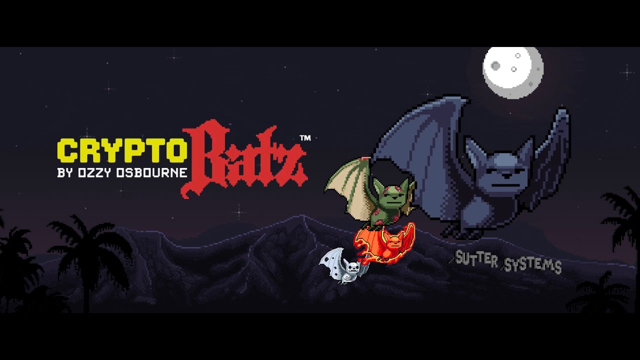 CRYPTOBATZ NFT from OZZY OSBOURNE - Dropping 19th Jan!