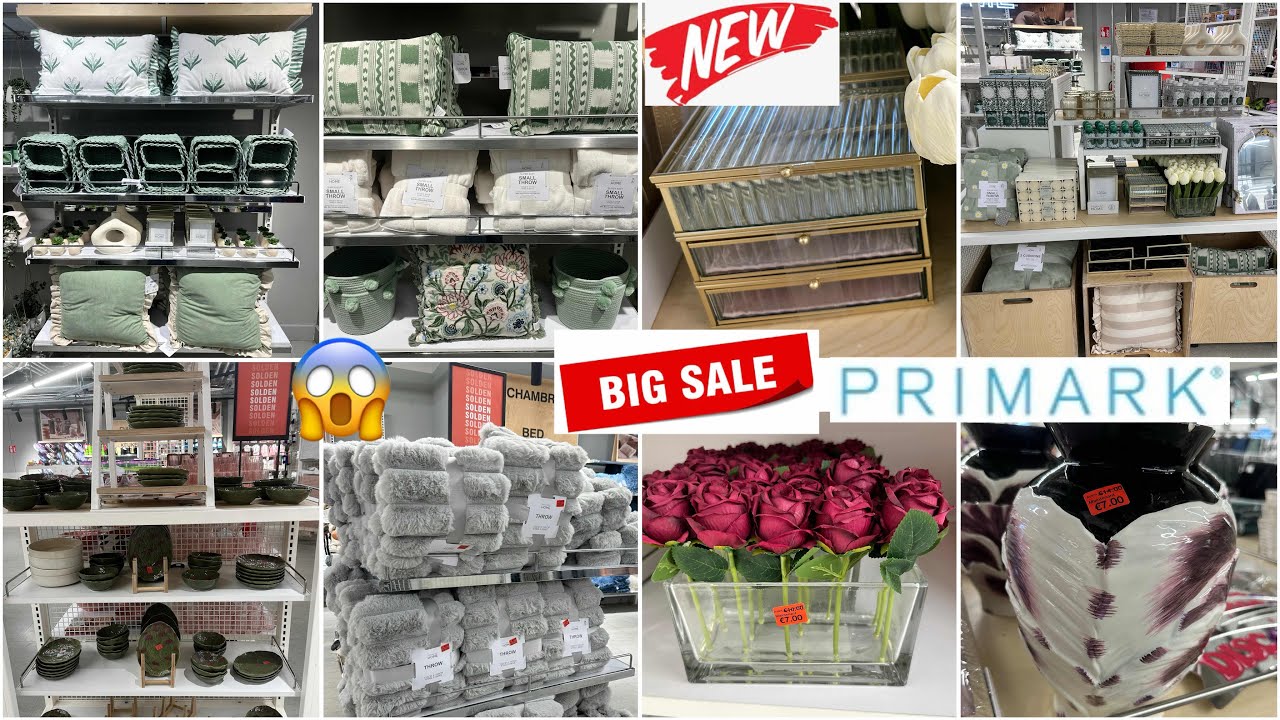 🚨Primark Home Decor new collection And Sale😱 January 2025‼️