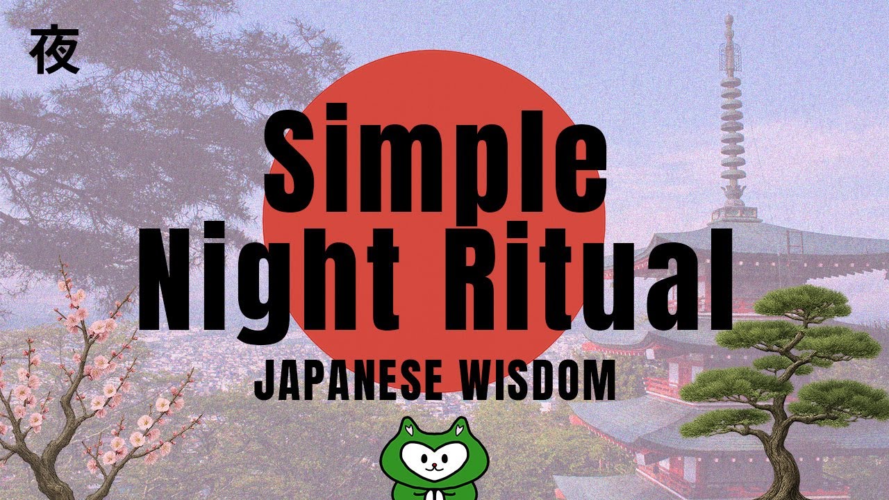 5 Japanese Minimalist Night Rituals for Simple Life | Japan Wisdom #Merry-Zen #minimalism #zen