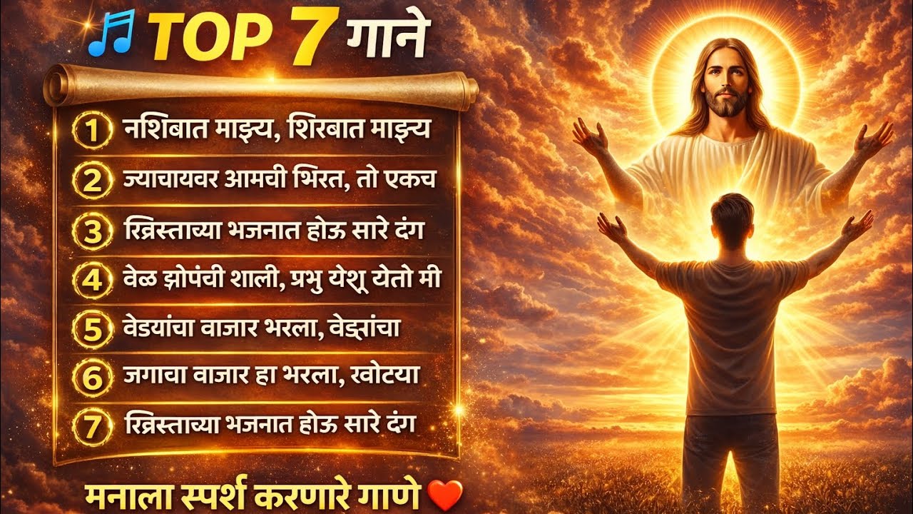 येशूची स्तुती | Latest Marathi Gospel Song 2026 | Official Video