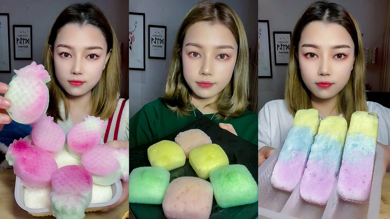 ASMR MUKBANG SHAVED ICE EATING CRUNCHY SOUNDS - ASMR 먹방 빙수 먹는 크런치 사운드