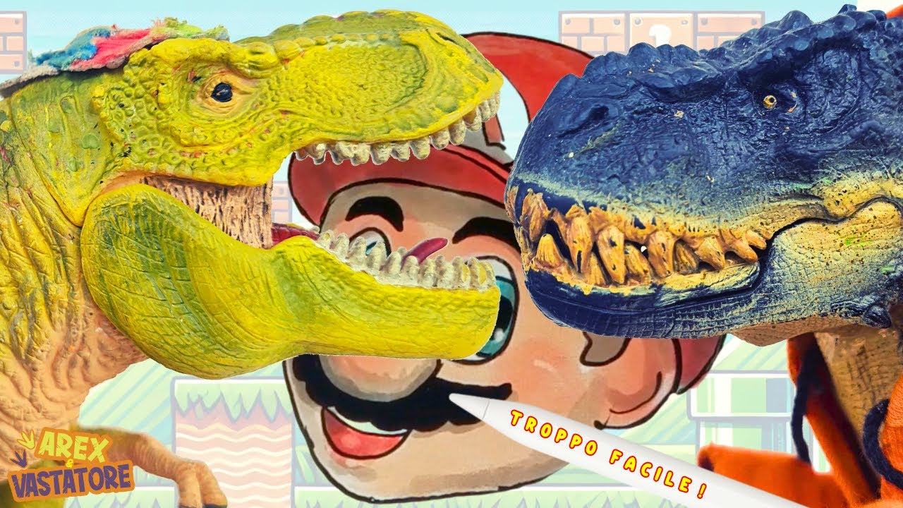 INDOVINA il DISEGNO 🎨🦖 Arex e Vastatore si arrendono davanti al Cameraman? [CHALLENGE]
