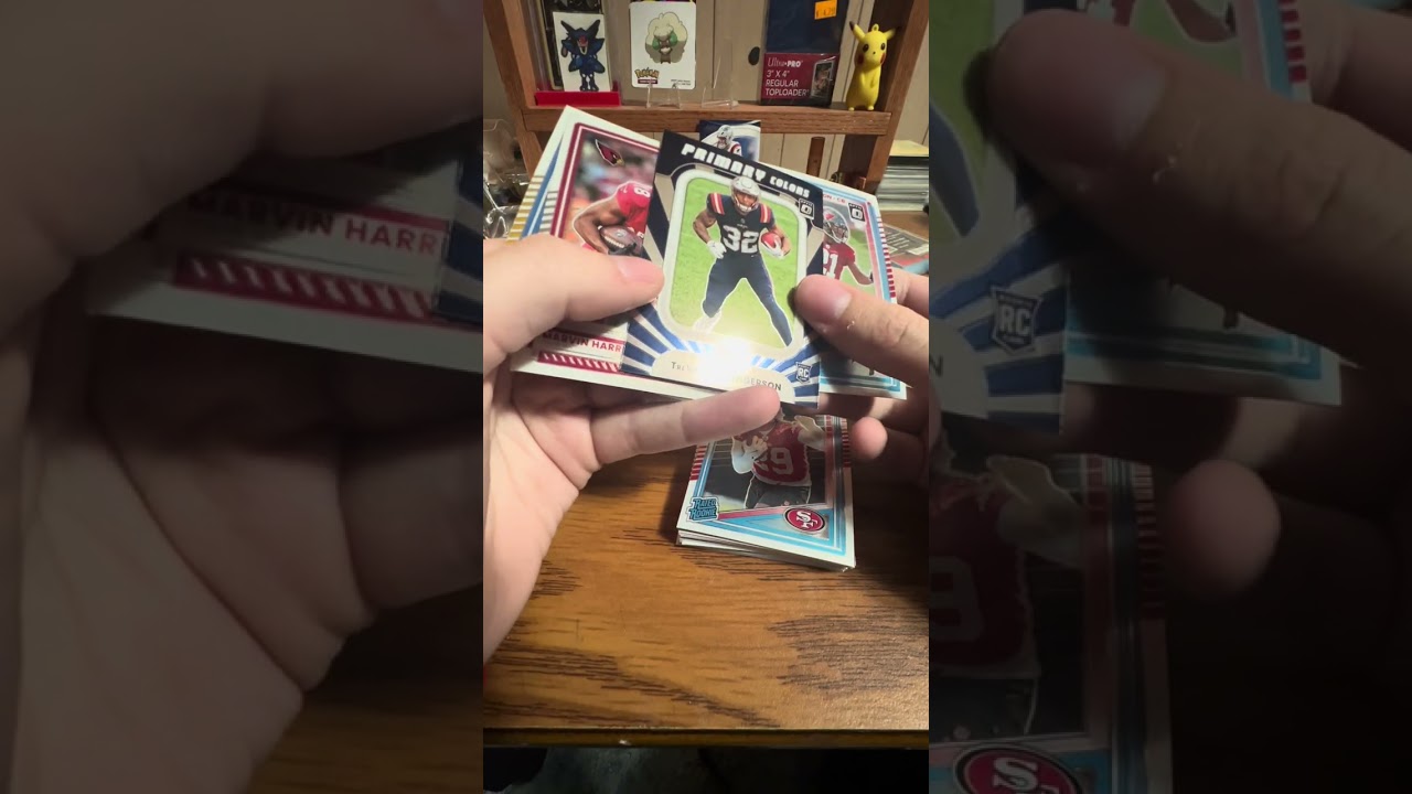 Doing a football battle against optic and absolute football card boxes
