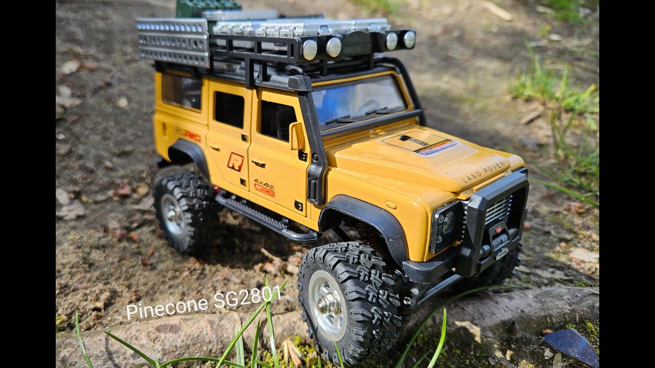 Tiny die cast RC crawler - cheap, strong (most of it) and beautiful - Pinecone SG 2801