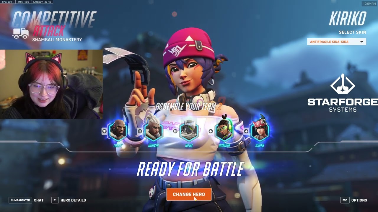 Top 500 Kiriko CARRY! 22k Heals! Aspen Insane Kiriko Season 8 Overwatch 2 Gameplay