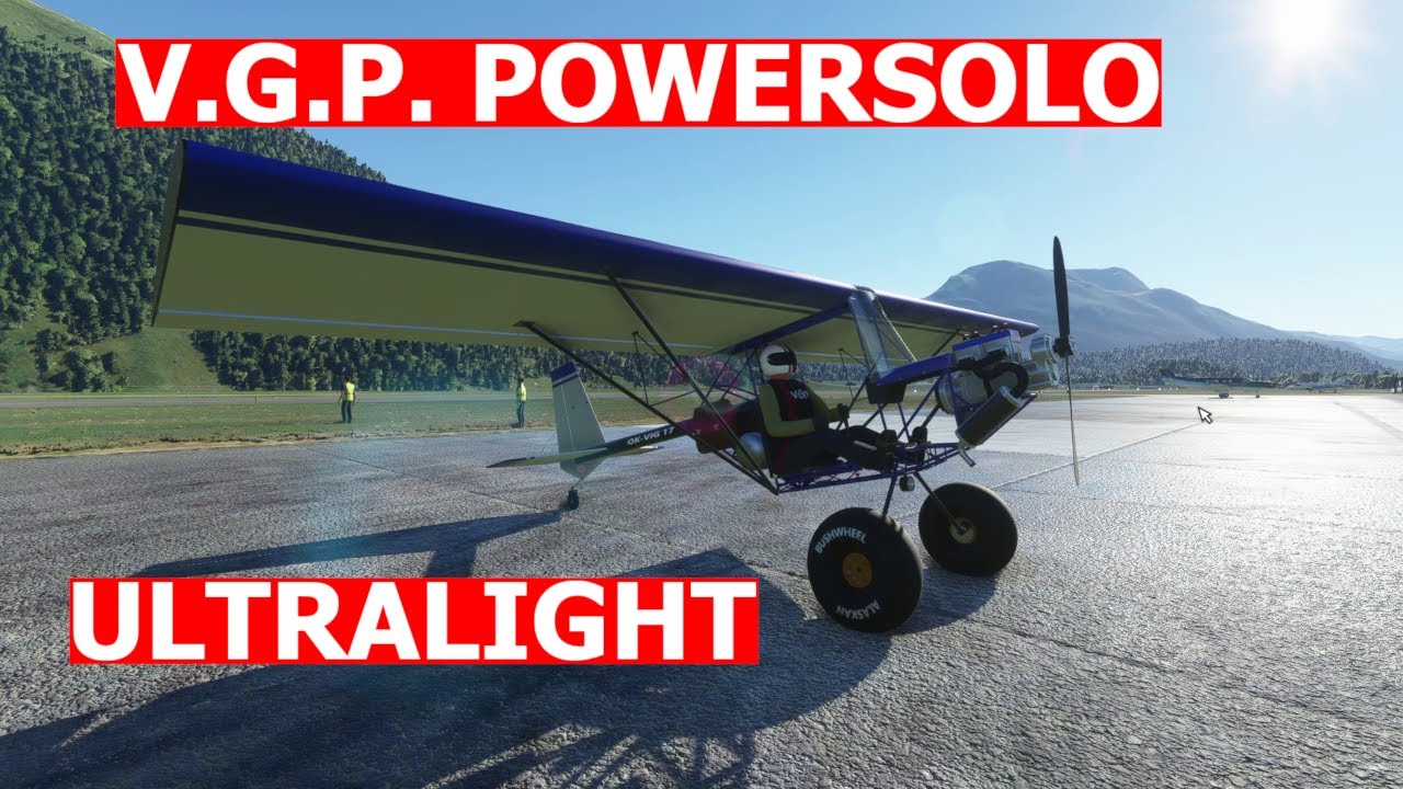 Ultralight V.G.P. Powersolo | 103 solo | Microsoft Flight Simulator 2020
