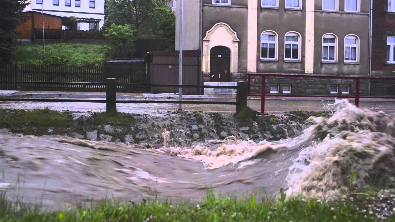 Hochwasser in Rodewisch 02.06.2013