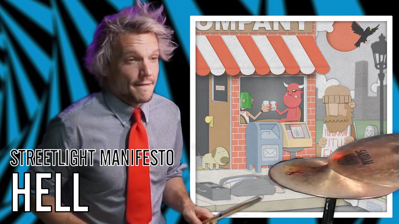 Streetlight Manifesto - Hell | Office Drummer [First Time Hearing]