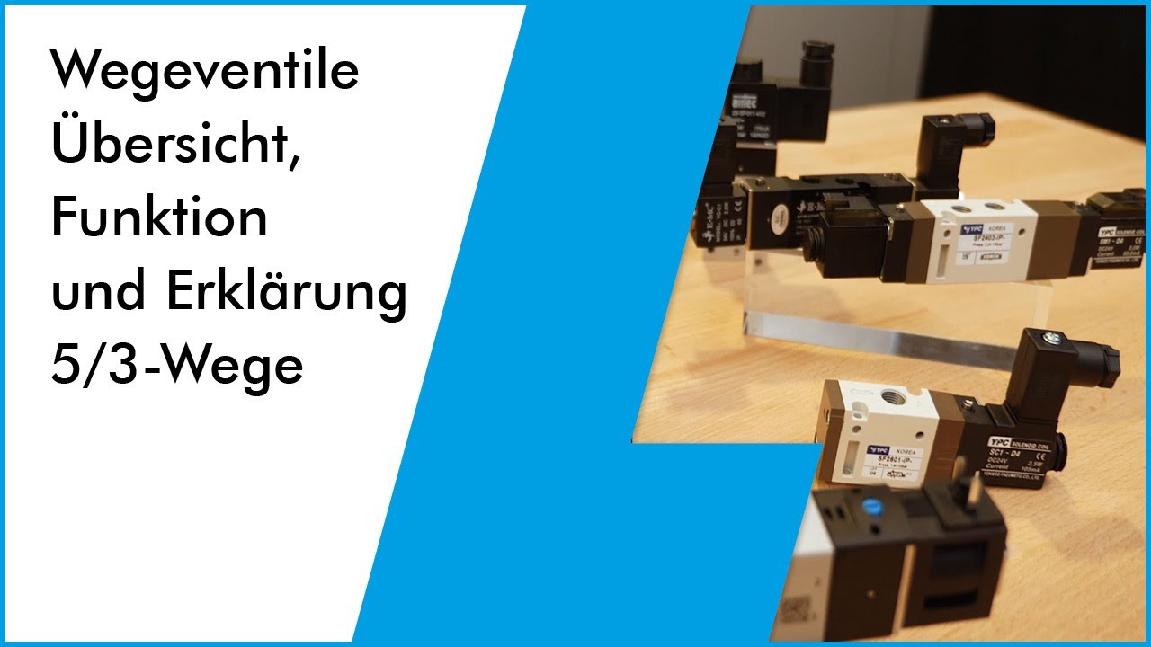 5/3-Wegeventile - Übersicht, Funktion und Erklärung von Festo -Ventilen