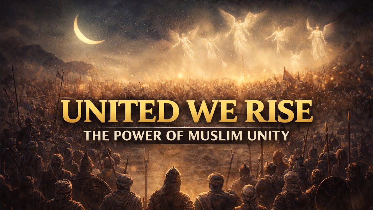 When Muslims Stand Together, Allah Sends Help #battleofbadr #anfal #quran #tarawih #islamicvideo 