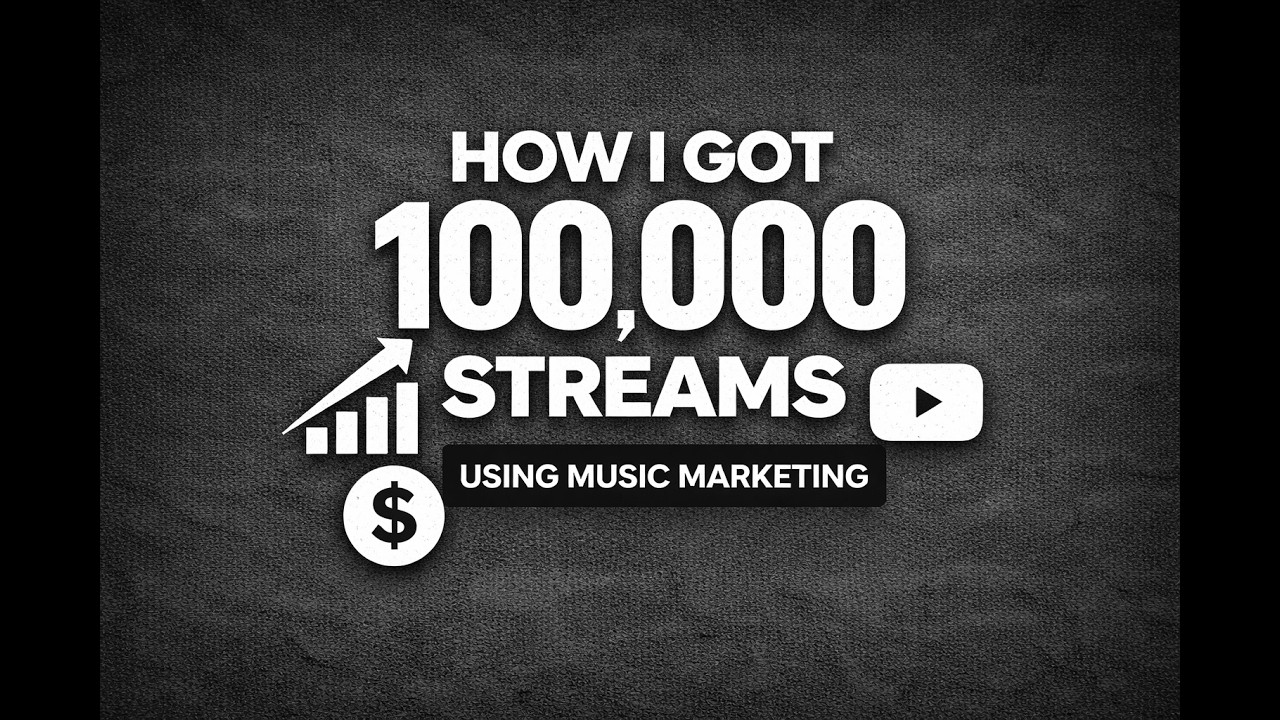 How I Got 100,000 Streams Using Music Marketing!