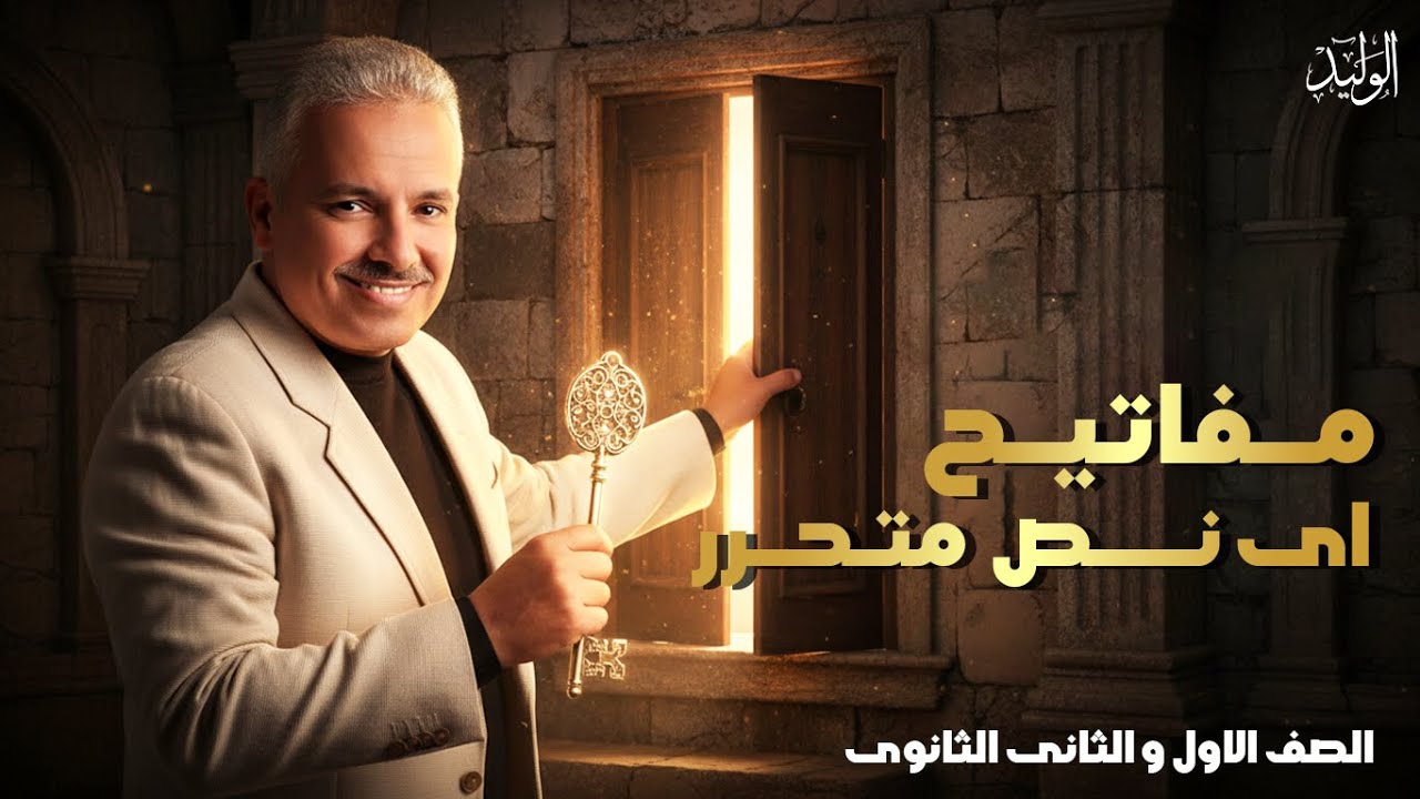 مفاتيح أي نص متحرر محيرك أولي وتانية ثانوي