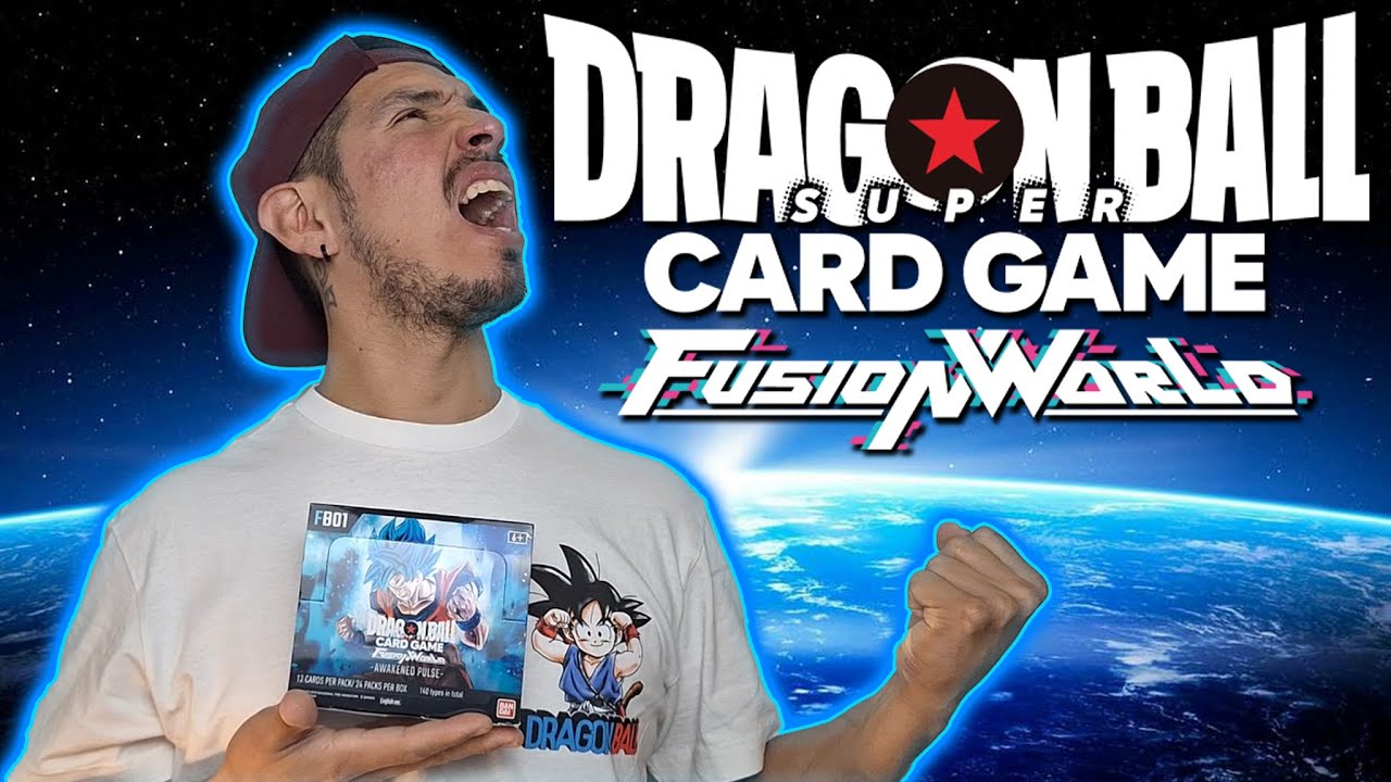 UNBOXING FUSION WORLD ENG - AWAKENED PULSE DRAGONBALL SUPER CARD GAME