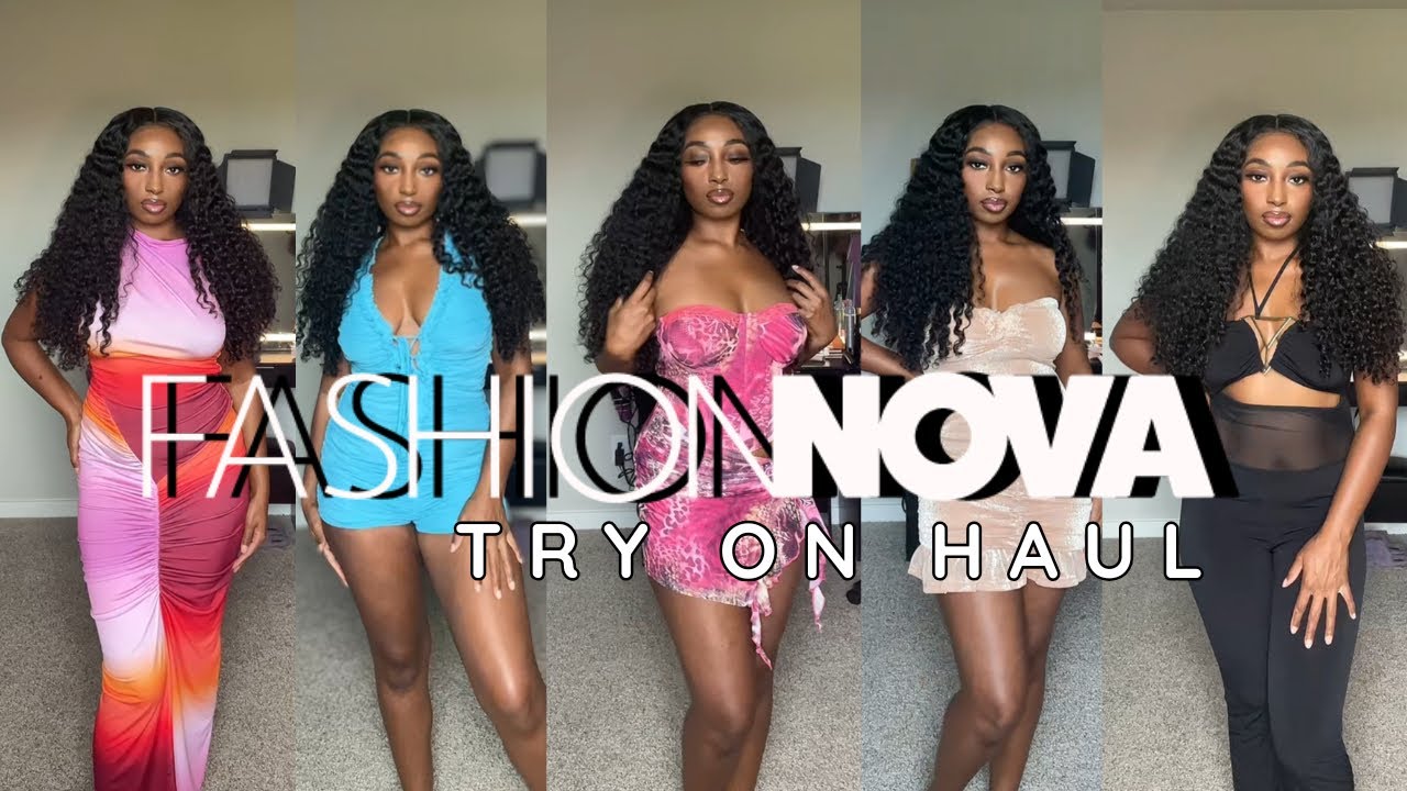 FASHION NOVA SUMMER CLOTHING HAUL